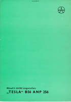 Tesla b56 - Navod k udrzbe 